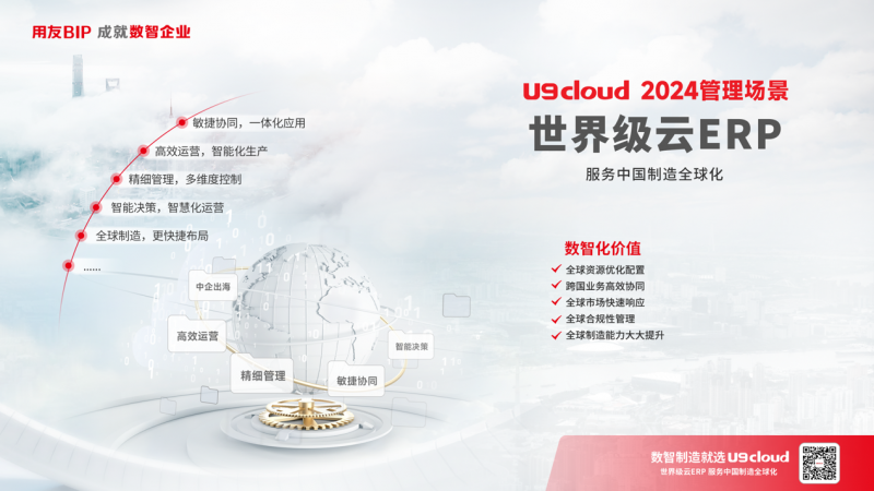 用友U9 cloud 助力中国制造扬帆出海，冲浪全球的管理咨询新引擎